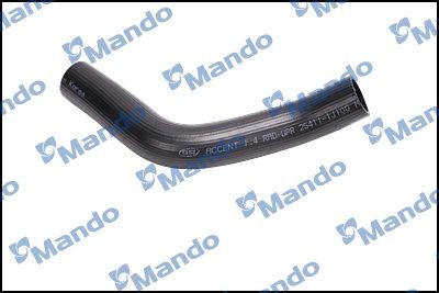 Патрубок HYUNDAI Solaris (10-) KIA Rio (11-) радиатора верхний MANDO DCC020561 MANDO