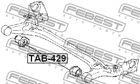 TOYOTA PRIUS (2003-2009) TAB-429 FEBEST