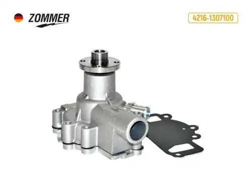 Помпа дв. 4216 Евро-4 (2 толстых штуцера) 42161307100 ZOMMER
