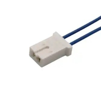 Колодка 2- конт. с проводами гнездовая серии 2.8  (разьем мама) VOLTON VLT34201 VOLTON