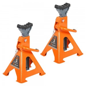 Стойка опорная 3т PRO с зубч. мех., доп.фиксатор, 2 шт. (MIN-300 мм, MAX-444 мм) AJSGP03 AIRLINE