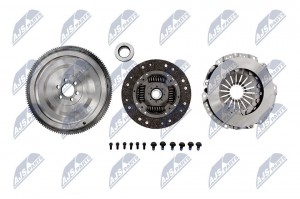 к-кт сцепления! с одномасс.маховиком и выжимным\ VAG 1.8/1.8T/2.0/1.9TDI 99> NZSVW009 NTY