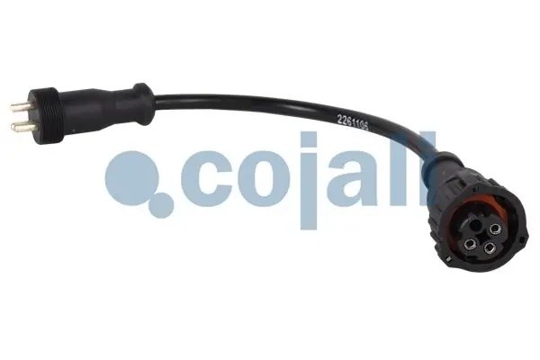 Кабель соединительный 3-pin 150 mm резьба M24x1 - байонет на кране 2261106 COJALI