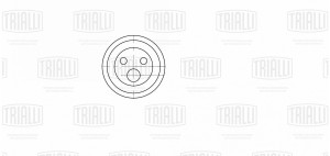 Ролик ГРМ Renault Megane (95-) 1.4i/1.6i (натяж.) (CM 5231) CM 5231 TRIALLI