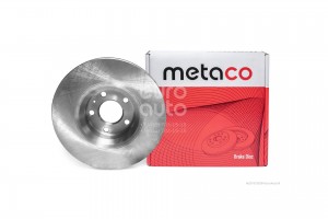 Диск тормозной передний вентилируемый 3050202 METACO