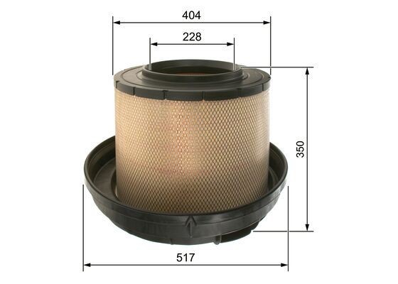 Фильтр воздушный Actros II / Axor F026400088 BOSCH