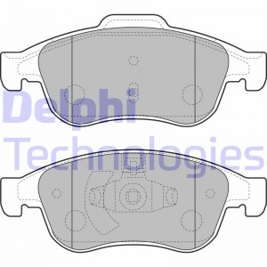 LP2152 колодки дисковые п.\ RenaultMegane Sedan/Coupe 08> LP2152 DELPHI