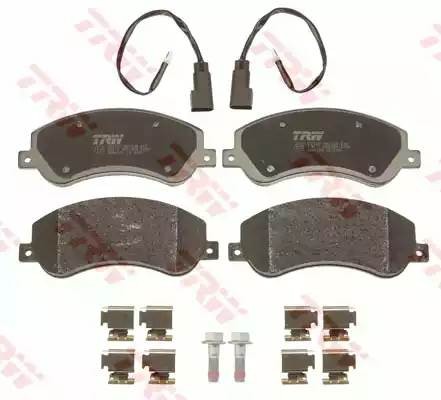 Колодки передние FORD TRANSIT 06- GDB1724 GDB1724 TRW