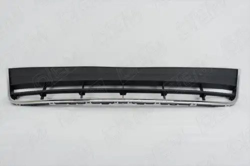 Решетка в бампер нижняя Volkswagen Tiguan 1 2011-2016, под накладку OEM3711 OEMPARTS