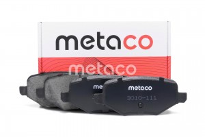 Колодки тормозные задние дисковые к-кт 3010111 3010111 METACO