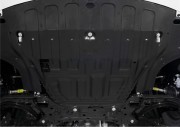 защита картера+КПП! +комплект крепежа, сталь\ Hyundai Solaris 2017-,Kia Rio 2017 AM23702 AUTO MAX