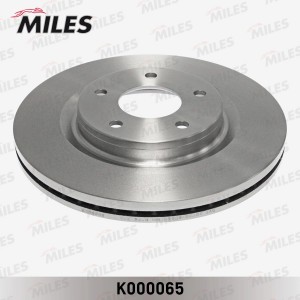 Диск тормозной передний NISSAN QASHQAI 07-/X-TRAIL 07-/RENAULT KOLEOS 08- (TRW D K000065 MILES