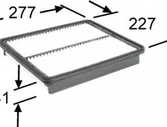 Фильтр воздушный KIA SORENTO 2.4/3.5i 09-12, OPTIMA 2.0 10-16 A11422 A11422 AZUMI