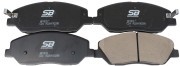 Колодки тормозные передние (HYUNDAI SANTA FE I-III, KIA SORENTO II, SSANYONG ACT BP11013 SB NAGAMOCHI