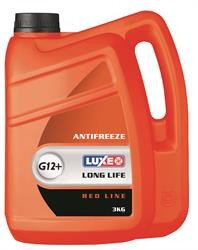 Антифриз LUXE Long Life G12+ -40 С красный 3 кг 641 LUXE OIL