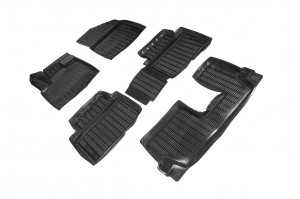 Коврик салона EXEED VX (21-) полиуретан черный (4 предм.) SEINTEX 97900 SEINTEX