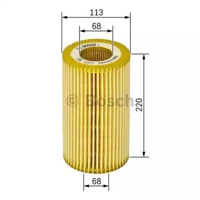 Фильтр масляный DAF CF75,85 (01-) XF95 (02-) BOSCH F 026 407 047 BOSCH