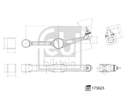 Головка блока цилиндров компрессора FEBI  А5411311119  21067 21067 FEBI BILSTEIN