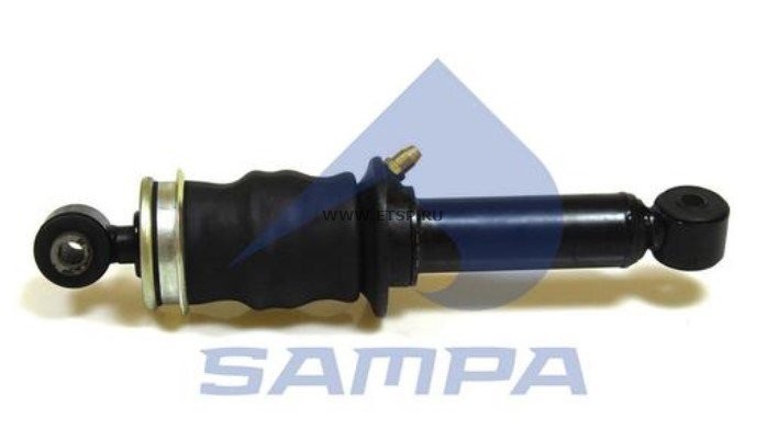 Амортизатор кабины (пневмо) с подушкой; задний O|O; Stralis AD/AT, Trakker AD/AT 06016801 SAMPA