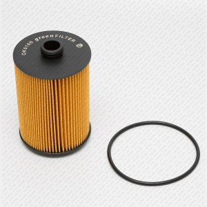 Фильтр масляный [Картридж] SKODA SuperbVW Passat/Touareg 08- OK0160 OK0160 GREEN FILTER