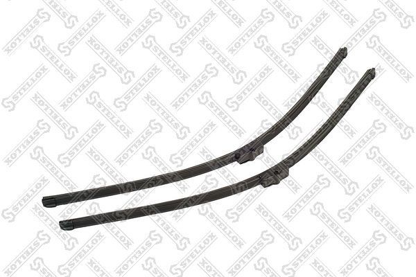 щетки плоск. к-т! 700/28' 2шт.,Side pin22\ Ford Galaxy, Seat Alhambra, VW Sharan 201-630-SX STELLOX