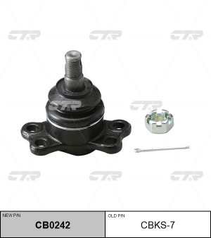 Опора шаровая SSANGYONG Actyon 2006 ~ / Kyron 2005 ~ / Rexton II 2008 ~ 2013 пер CB0242 CTR
