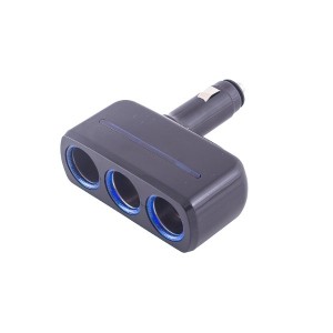 Разветвитель прикуривателя 3-х гнездовой 12V SKYWAY S02301018 SKYWAY