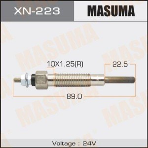 свеча накаливания!\ Nissan Patrol 4.2 TD42 24V 88-97 XN-223 MASUMA
