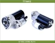 Стартер VW Crafter (06-) 12В 2.0кВт TESLA TECHNICS TT16412 TESLA TECHNICS