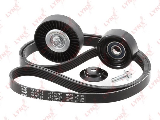 Комплект приводного ремня PK5007 LYNXAUTO