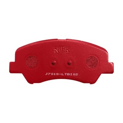 Колодки тормозные HYUNDAI Solaris (11-) KIA Rio (11-) передние (4шт.) NIBK PN0537S NIBK