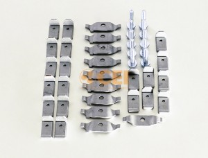 комплект монтажный! на диск (30прижимов+10болтов) для диска 215.081\DAF CF65/CF7 298.096 CEI