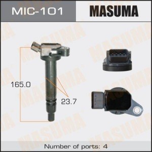 катушка зажигания!\ Toyota Yaris/Auris/Corolla/Land Cruiser, Lexus IS/GS/LS/RX 1 MIC-101 MASUMA