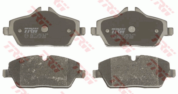Колодки передние MINI (R55-59) GDB1870 GDB1870 TRW