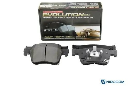 172114 Передние керамические колодки Evolution PLUS Z17 PowerStop 17-2114 17-2114 POWERSTOP