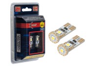Лампа светодиодная 12V W5W T10W W2.1x9.5d бесцокольная блистер (2шт.) XENITE 1009656 XENITE