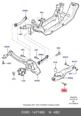 Болт FORD OE 1 471 980 FORD