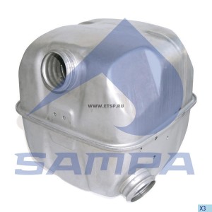 Глушитель SCANIA P,R series средняя часть SAMPA 041231 SAMPA