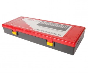 Набор головок торцевых 3/8" 6-ти гранных 6-22мм глубоких 16 предметов в кейсе JT JTC-K3161 JTC TOOLS