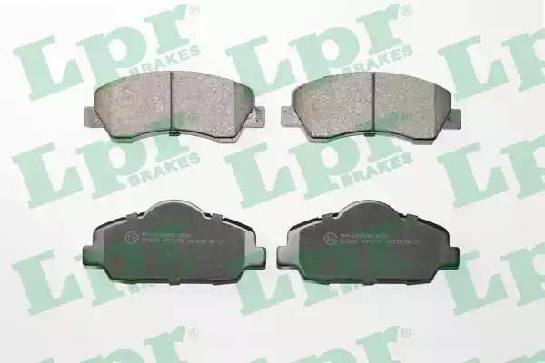 Колодки тормозные дисковые 05P1770 05P1770 LPR