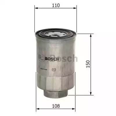 Фильтр топливный на КАМАЗ F026402039 F 026 402 039 BOSCH