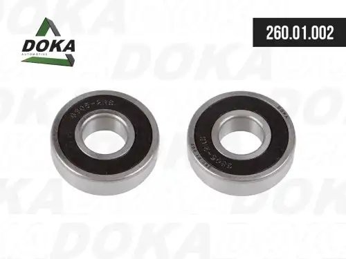 Подшипник IVECO SCANIA VOLVO маховика (25х62х17мм) DOKA 26001002 DOKA