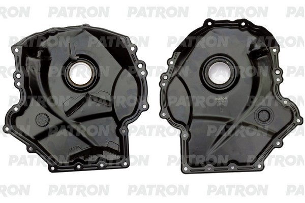 Крышка двигателя торцевая (2.0T 16V) VW: Golf V 2003-2009, Golf VI 2009-2013, Je P160073 PATRON