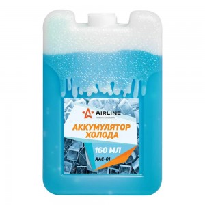 Аккумулятор холода 160г водно-солевой (жесткий) AIRLINE AAC-01 AIRLINE