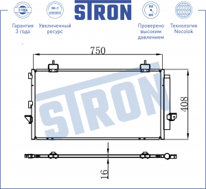 TOYOTA RAV 4 (2000-2005) STC0052 STRON