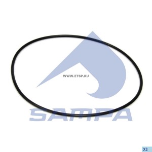 Кольцо уплотнительное SAF крышки ступицы (182x4) SAMPA 115517 SAMPA