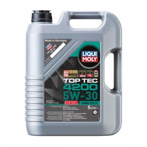 2376 LiquiMoly Синт-ое мот.масло Top Tec 4200 5W-30 Diesel New Generation C3 (5л 2376 LIQUI MOLY
