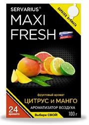 Ароматизатор под сиденье гелевый (манго и цитрус) 100г MAXI FRESH MF121 MAXI FRESH
