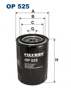Фильтр масляный VW AUDI FILTRON OP525 FILTRON
