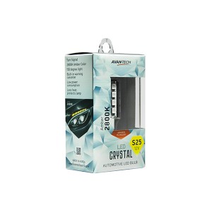 Лампа светодиодная Avantech 12V LED S25 BAU15s 2800K (оранж.+ резистор), 1 шт. ALB0118 AVANTECH